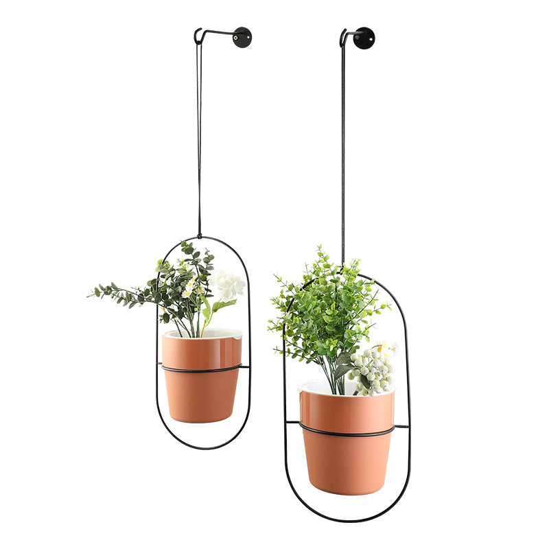 Self-Watering Wall Mounted Planter with Large Capacity for Indoor Plants