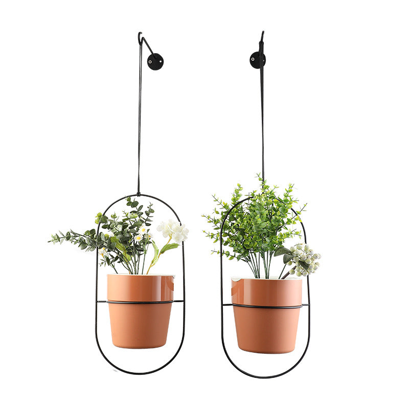 Self-Watering Wall Mounted Planter with Large Capacity for Indoor Plants