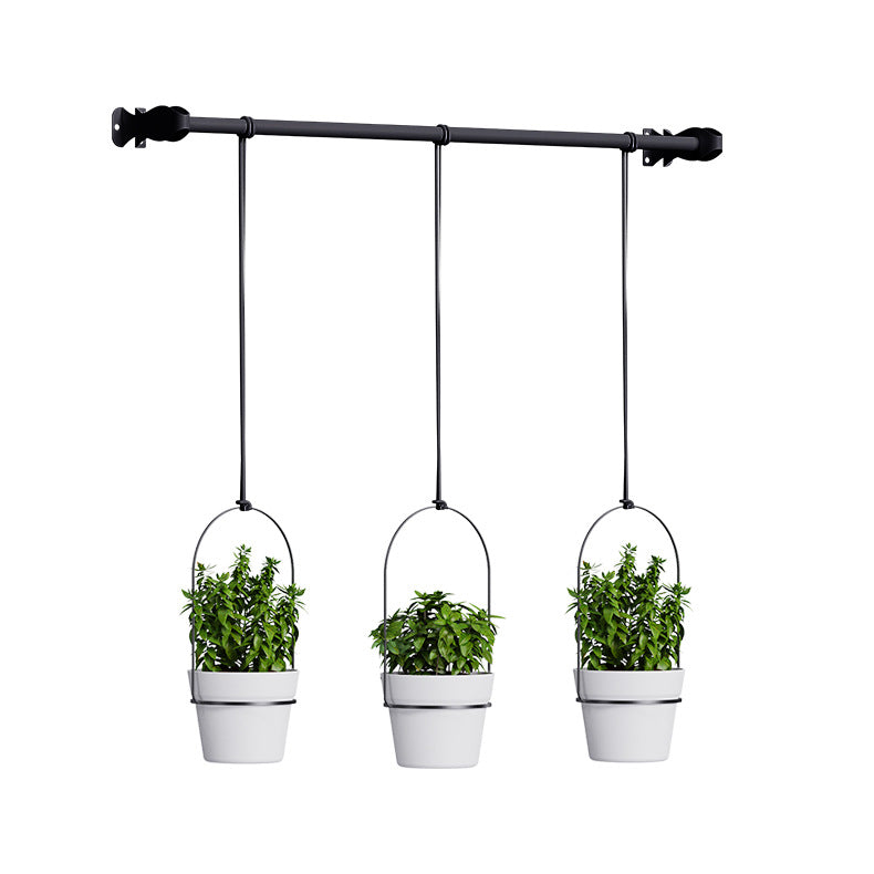 Detachable Chain Hanging Metal Planter & Wall Basket for Succulents