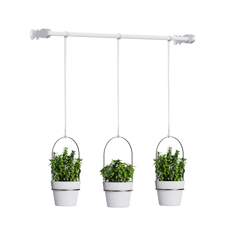 Detachable Chain Hanging Metal Planter & Wall Basket for Succulents